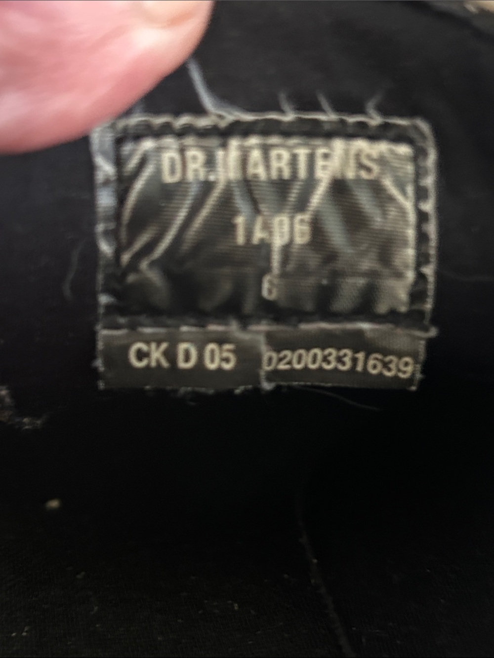 Vintage 1990s Dr. Martens 1A06 lace-up leather mules/clogs - Picture 5 of 5